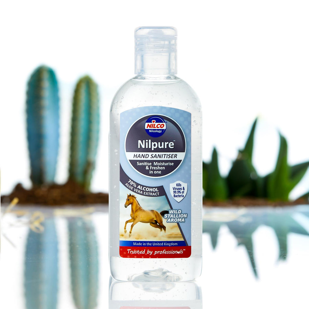 Nilco Nilpure Moisturising Fragranced Hand Sanitiser Wild Stallion - 100ml